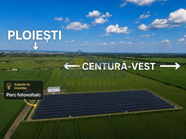 TEREN INTRAVILAN 10.000 MP – PLOIEȘTI VEST - CARTIER MITICĂ APOSTOL - 2