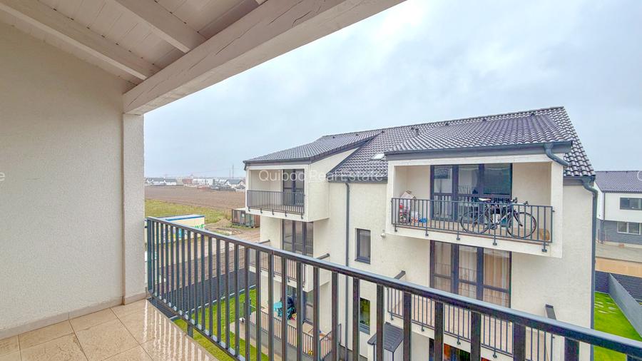 Apartament 3 camere, bloc nou, incalzire pardoseala, loc parcare, Sanpetru - 14