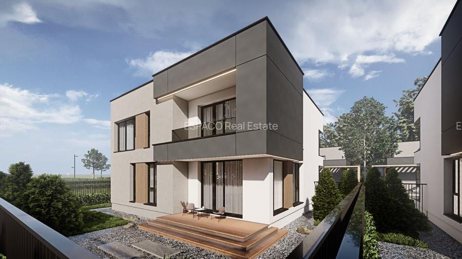 Teren Balotesti cu proiect vile gata de executie - Proiect, PUZ si AC incluse - 9