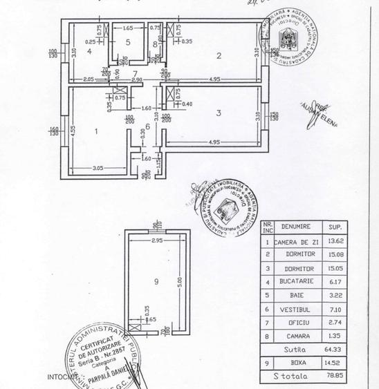 Floreasca/Prima inchiriere 3 camere decomandat / Renovat/Centrala proprie - 15