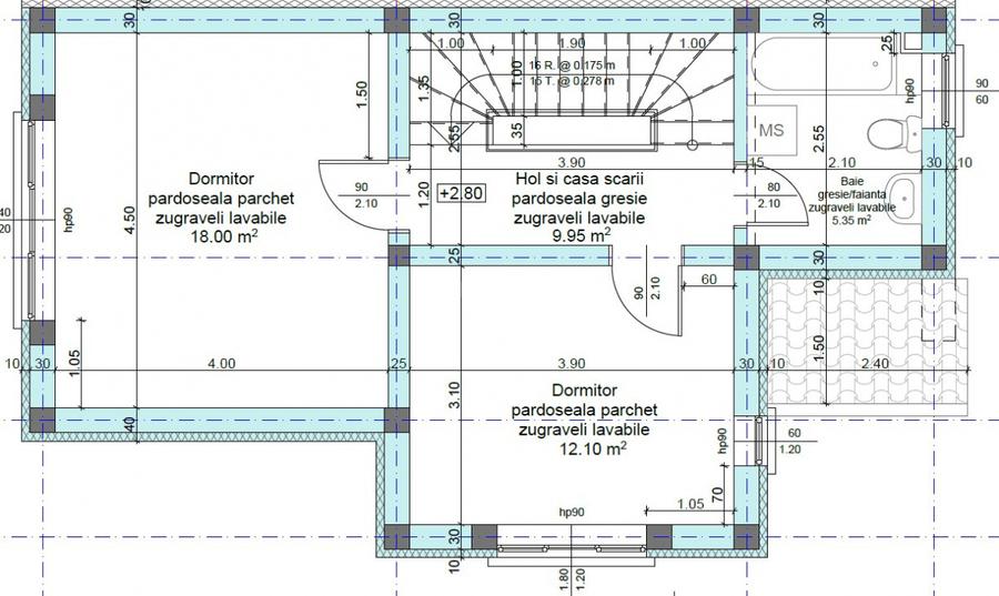Duplex 3 camere 96mp |  0 comision | Otopeni Ciprian Porumbescu - 4