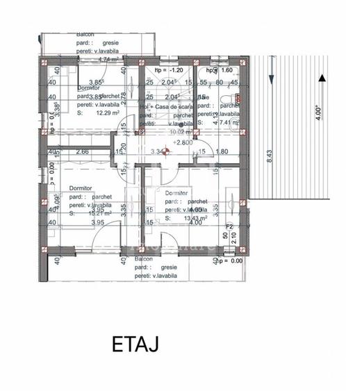 Duplex - 4 camere, 118 mp, curte de 172 mp - Garaj - Selimbar - 4