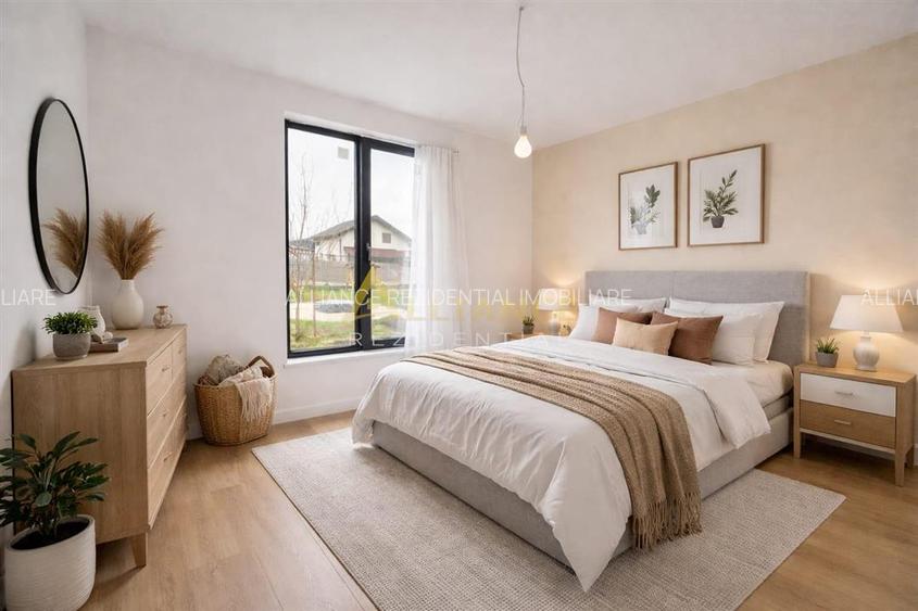 Casa individuala- 4 camere - 2 bai- incalzire pardoseala - 4