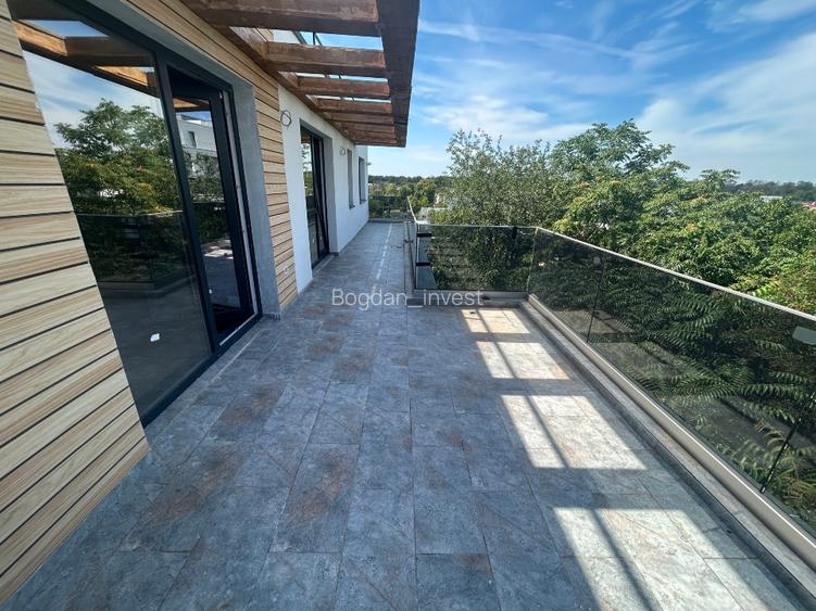 Apartament nou, tip penthause, 3 camere, 2 băi, 3 terase - 15