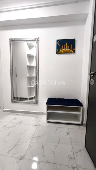 Apartament 1 camera mobilat, etaj 1, bloc NOU, statie autobuz CUG - VA - 7