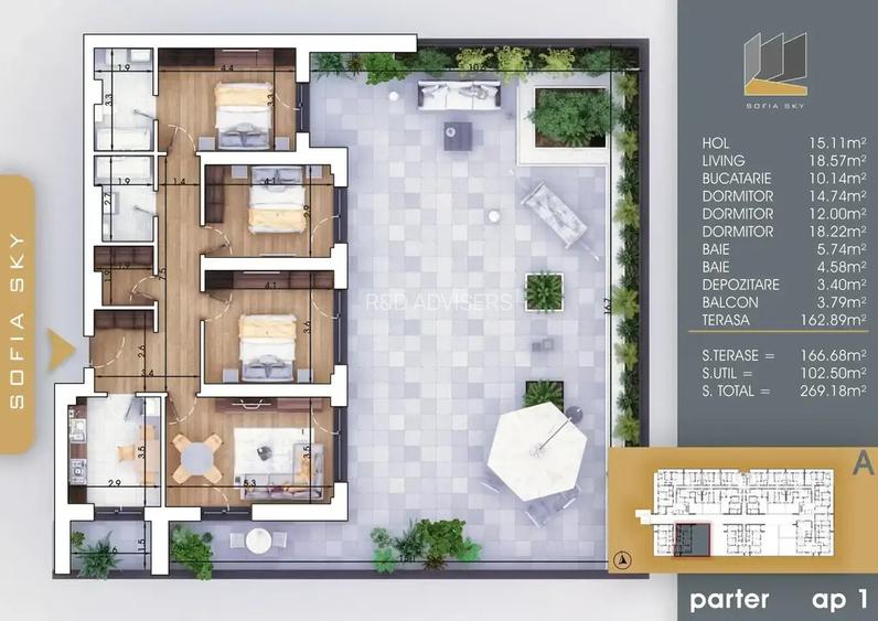 Nicolae Teclu Apartament 4 camere Theodor Pallady - 6