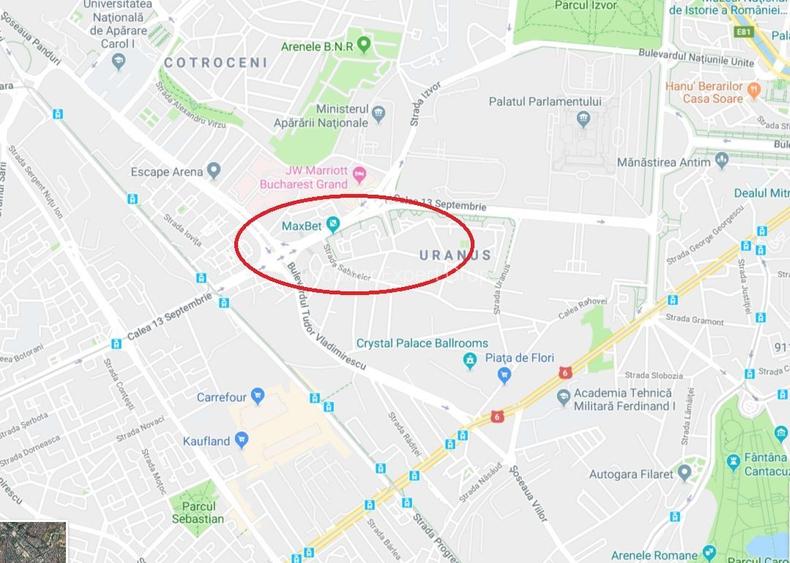 Spațiu de birouri  zona Marriot central clasa A, 293 mp. - 2