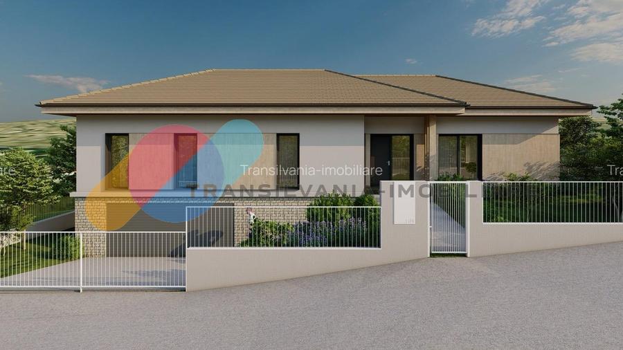 Casă individuală modernă cu garaje și teren 500mp – Chinteni - 12