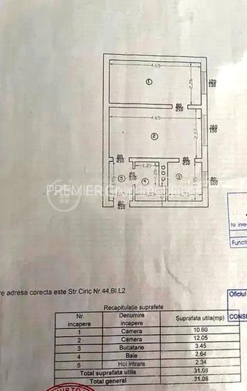 Etaj 1! Apartament 2 camere 31mp renovat, Tatarasi, CT - 9