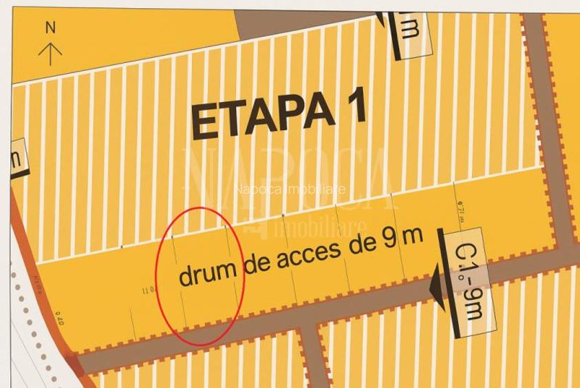 Teren intravilan pentru constructii de vanzare in Salicea - 5