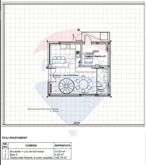 Apartament cu 3 camere de închiriat în zona Buna Ziua - 10