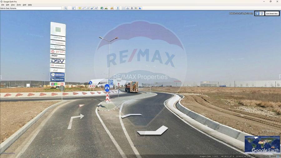 Teren 9.3 ha, Bolintin-Deal / Autostrada A1,  km 23 - 5