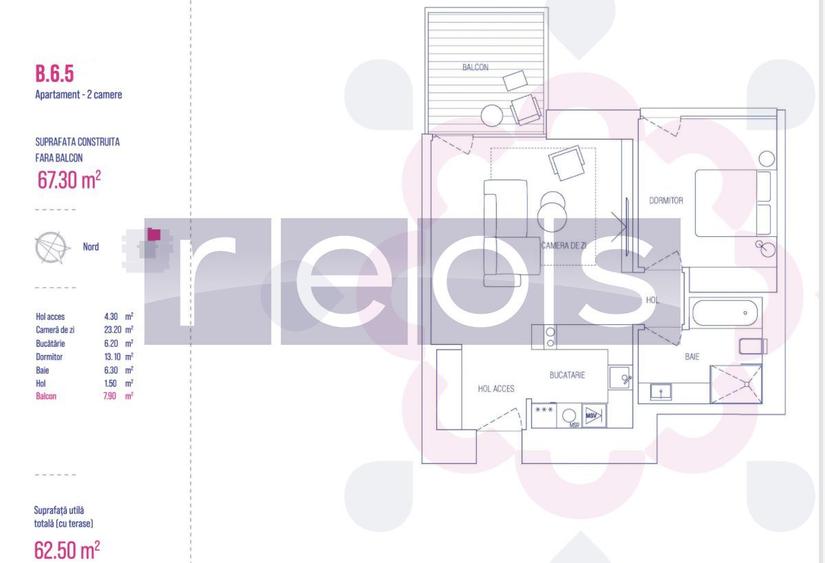 VANZARE ONE VERDI PARK | 2 CAMERE | 67MP | PARCARE | ETAJ 3-6-9-13 - 1