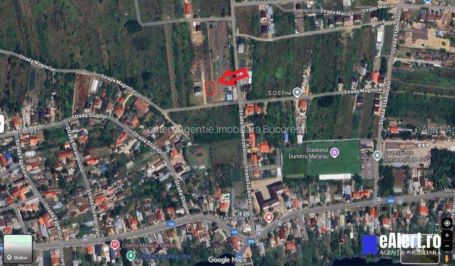 Teren intravilan Ștefăneștii de Jos, 397 mp – ideal casă / duplex - 5