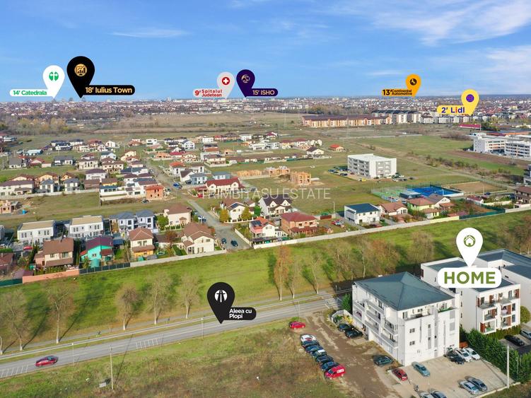 3 Camere | Lux | Piscina | 2x Parcare | Mobilat-Utilat | Comision 0 - 19