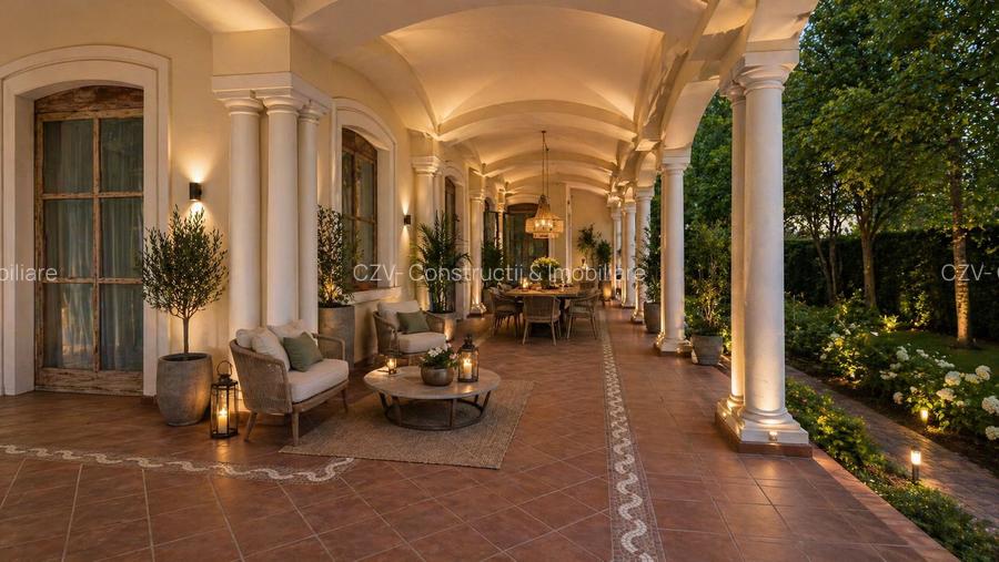 Villa Atrium – reședință mediteraneană cu accente neoclasice contemporane. - 13