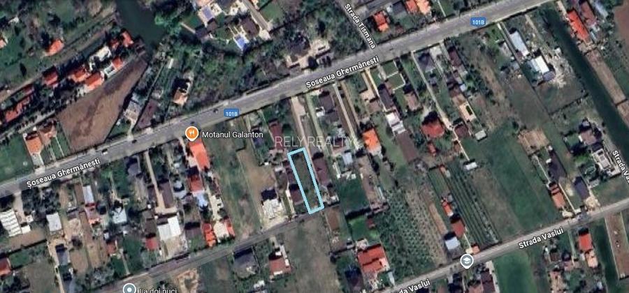 Vanzare teren Snagov / Ghermanesti / 750 mp - 2