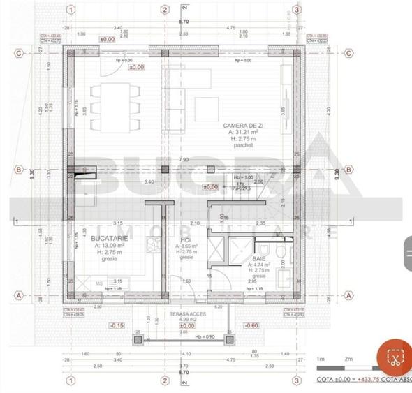 Casa individuala 120 mp, teren 450, zona Dezmir - 6