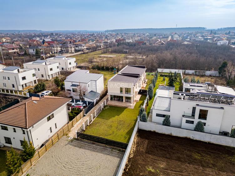 Vilă modernă, 4 dormitoare, Corbeanca, Str. Fermei nr. 6D - 25