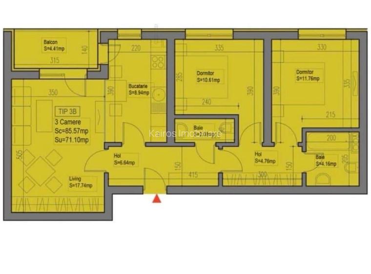 SUPER PRET!!3 camere cu balcon MOBILAT-UTILAT-Exigent Plazza Residence - 20