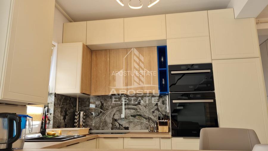 Penthouse cu 3 camere si 2 bai, mobilat si utilat in Giroc la asfalt. - 6