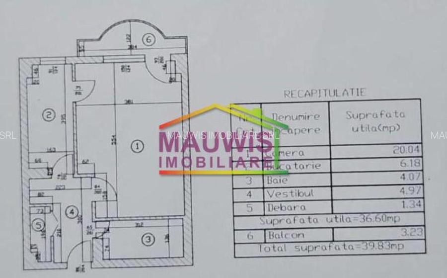 Garsoniera 40MP Nerva Traian Mircea Voda O Goga - 2