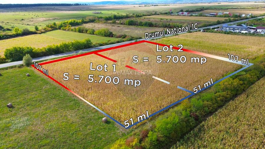 Un lot de teren sau parcela intreaga de Vanzare sau schimb cu AP - 2