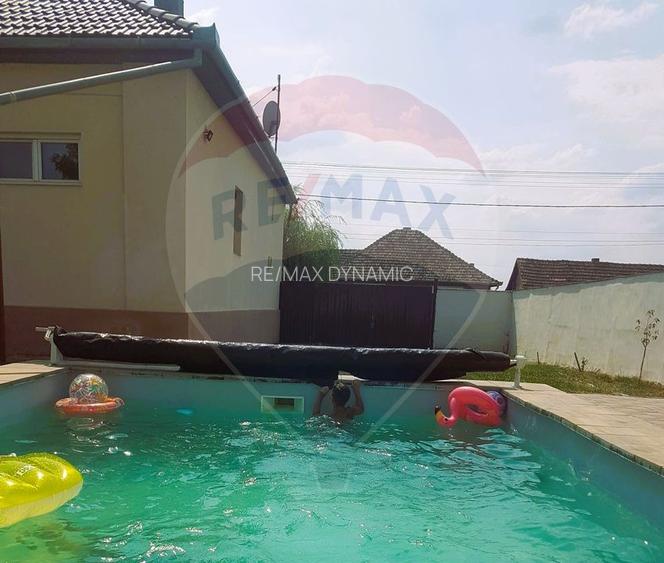 Vând/Schimb casă duplex 150 mp cu piscină – Turnu (10 min de Arad) - 3