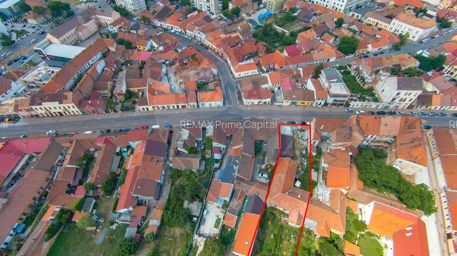 Teren 1444 mp Ultracentral Oradea, Strada Primariei 52, front 20 m - 9