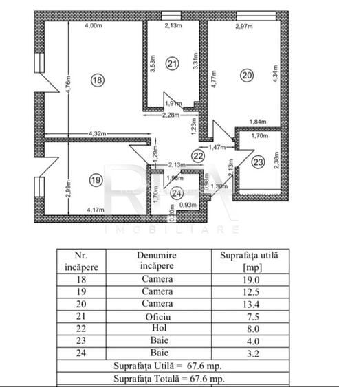  3 camere P/5, parcare, centrala, gradina,  Bdul Timisoara. - 10