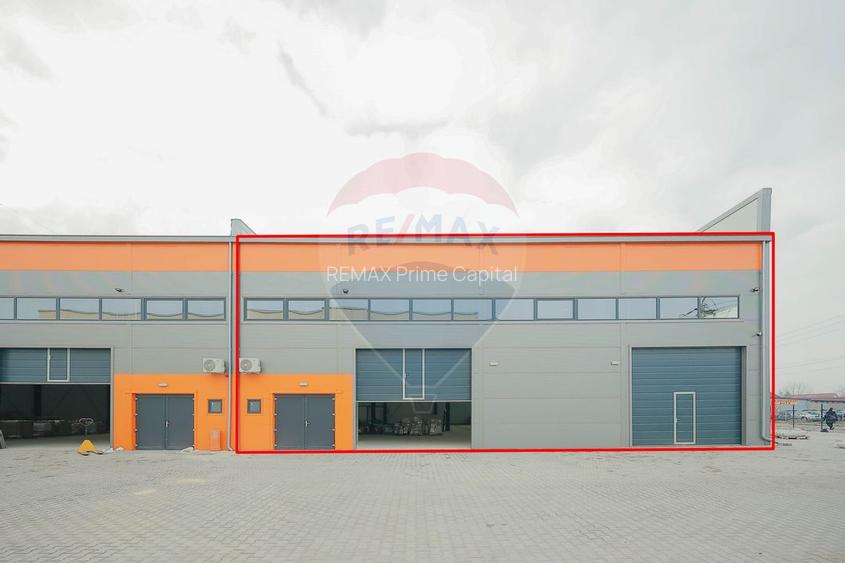 Hală de închiriat - 539 mp, în zona Metro - 2