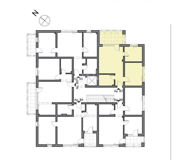 Etaj 2. Lift. Finisaje superioare. Loc de parcare. - 10