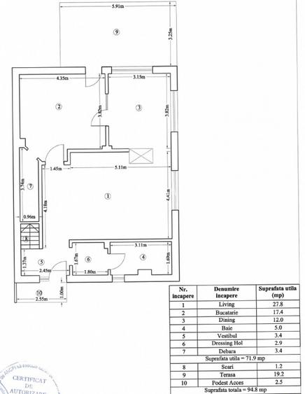 Casa 5 camere 224mp | 0 comision | Otopeni str Maramures | Metrou | 510mp teren - 8