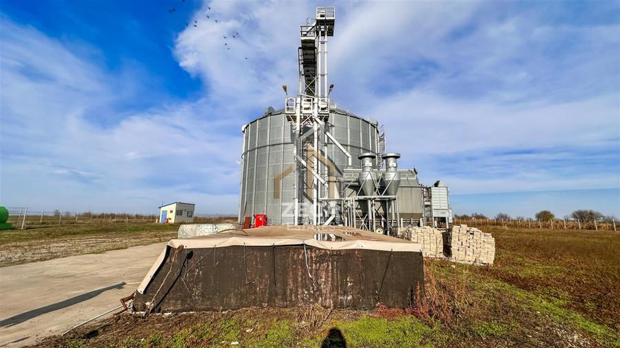 Siloz cu 3000tone capacitate (+3000t pista) | 2 ha teren - 4