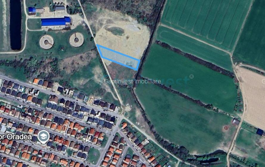 Teren intravilan de vanzare  in Oradea, 2000 mp in zona Tokai - 2