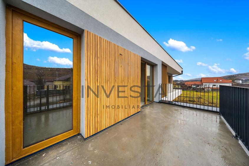 Casa individuala nZEB cu piscina, 501 mp teren, 160mp utili, Sanicoara