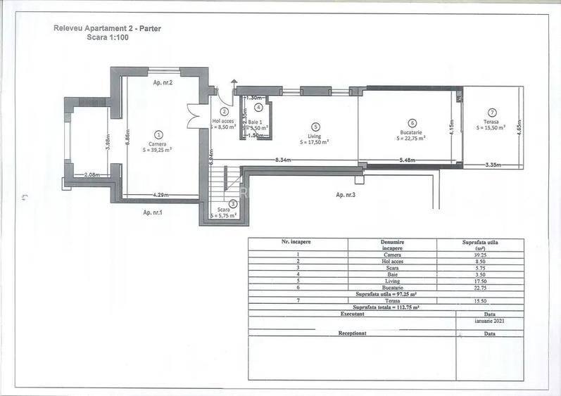 De închiriat casă 100 mp cu grădină în Andrei Mureșanu - 11