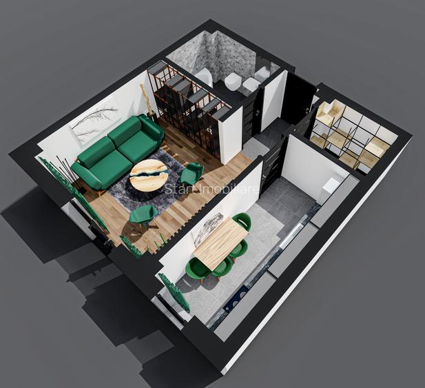 Apartament 1 camera decomandat, bloc nou - 5