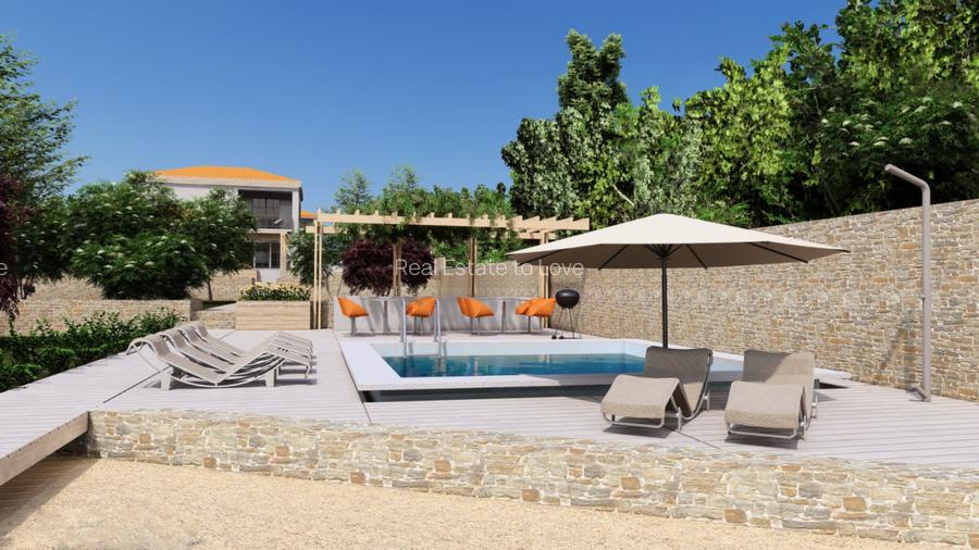 Vila mediteraneana, cartier cu iesire la lac, zona relaxare, peninsula Balotesti - 8