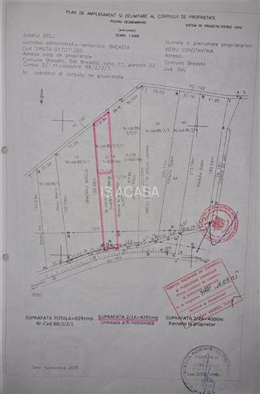 Teren in Breasta - parcelabil -COMISION 0% - 7
