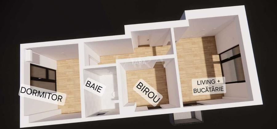 Apartament 3 camere, construcție nouă, 2 balcoane – Între Lacuri - 6