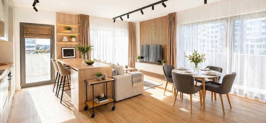 2 camere LUX Prima Vista | Terasa + 2 balcoane | Parcare cu EV - 4