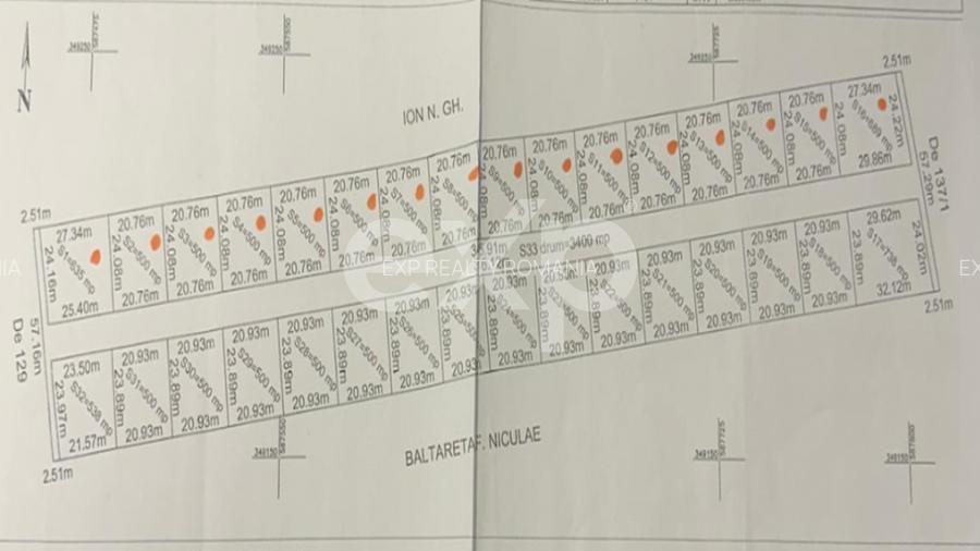Teren 10.000mp parcelat Balotesti - 4