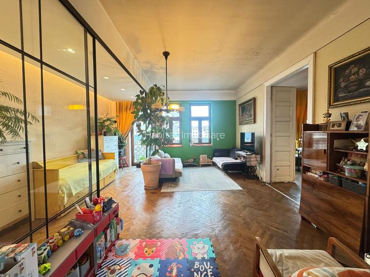 Apartament interbelic in zona Mihai Viteazul-103mp, et. 2/2 - 2