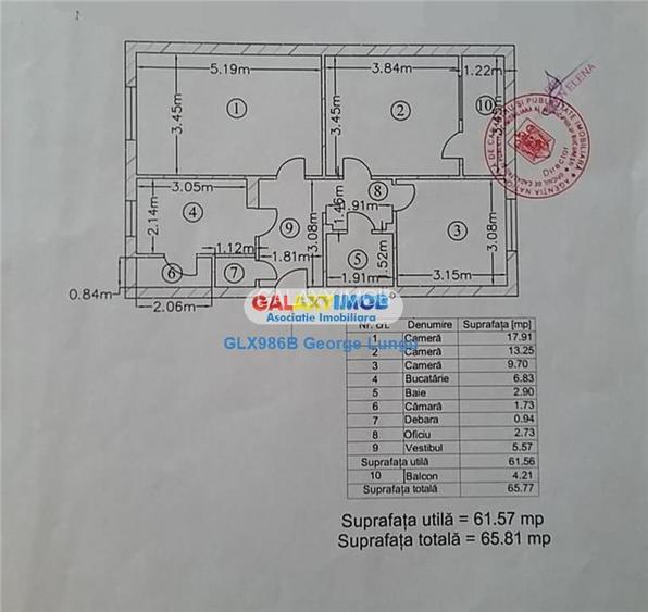 Apartament 3 camere decomandat Drumul Taberei Valea Ialomitei - 9