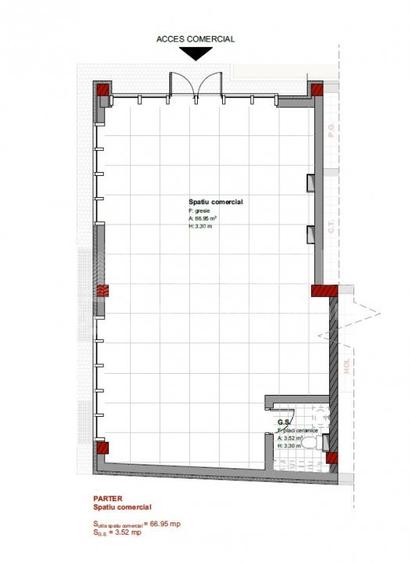 Spatiu comercial cu vitrina | Marasti | Zona strazii Dambovitei! - 2