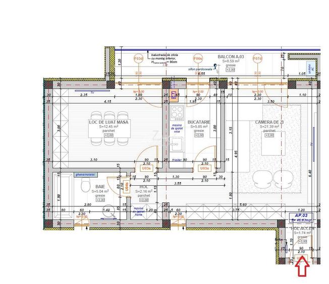 Bloc finalizat. Bucatarie inchisa. Loc de parcare. Spatiu depozitare - 9