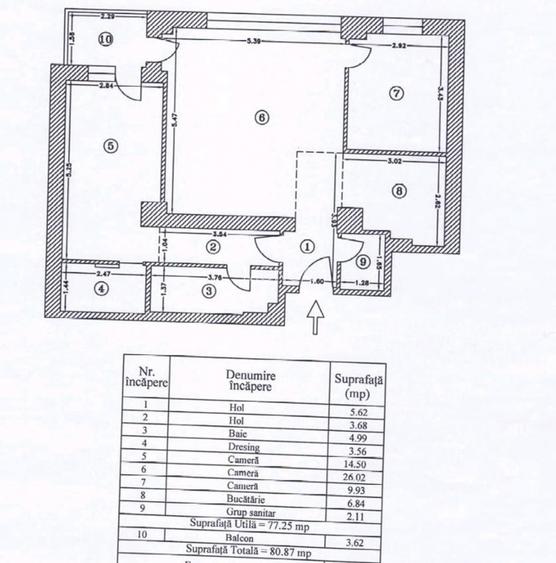 Apartament 3 camere 77mp | 0 Comision | Piscina | Baneasa | Natura Residence - 6
