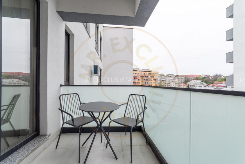 Studio lux, bloc nou VSC5 - Fratii Golesti, parcare privata, vedere pe spate - 6