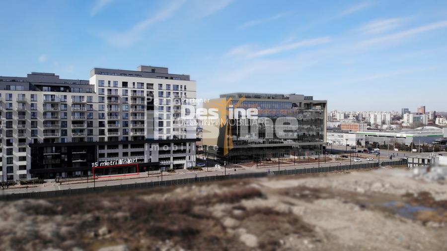 Spatiu Comercial 217 mp parter + 2 parcari la intrare in Cartierul Silk District - 2